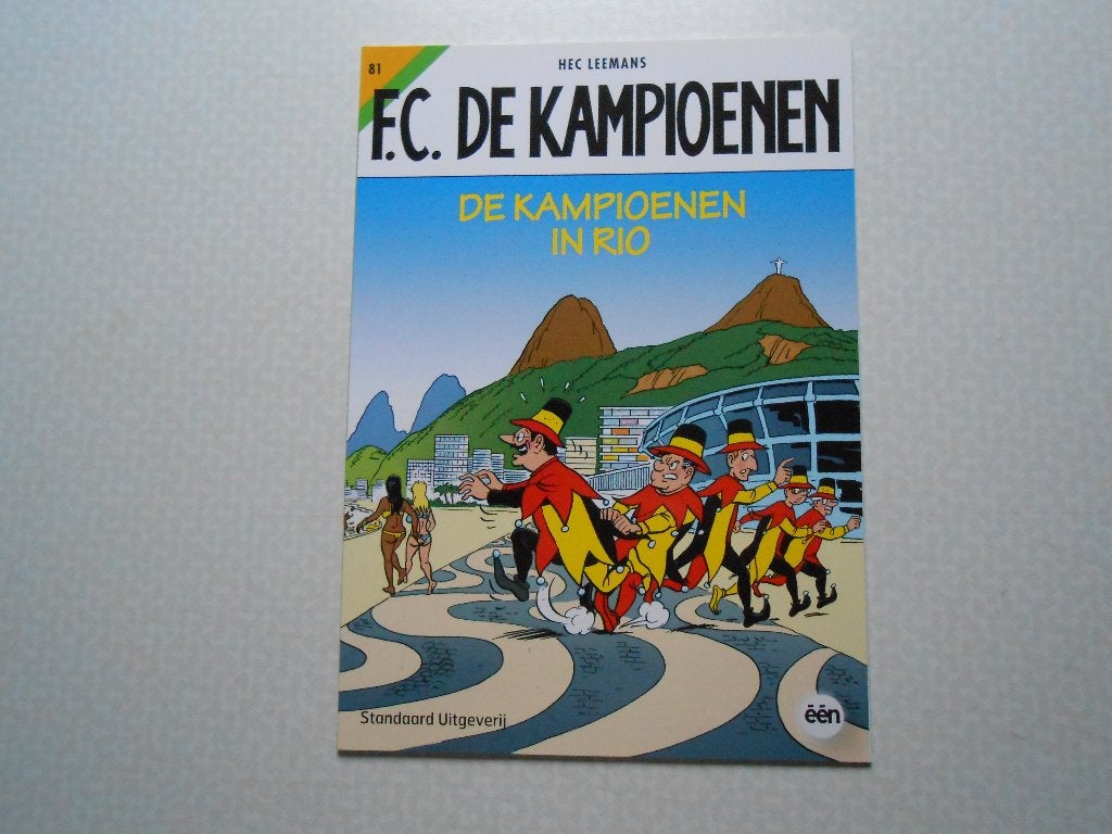 F.C. De kampioenen 81 De Kampioenen in Rio 2014 1ste druk., Eén stripboek, Nieuw, Hec Leemans, Ophalen of Verzenden