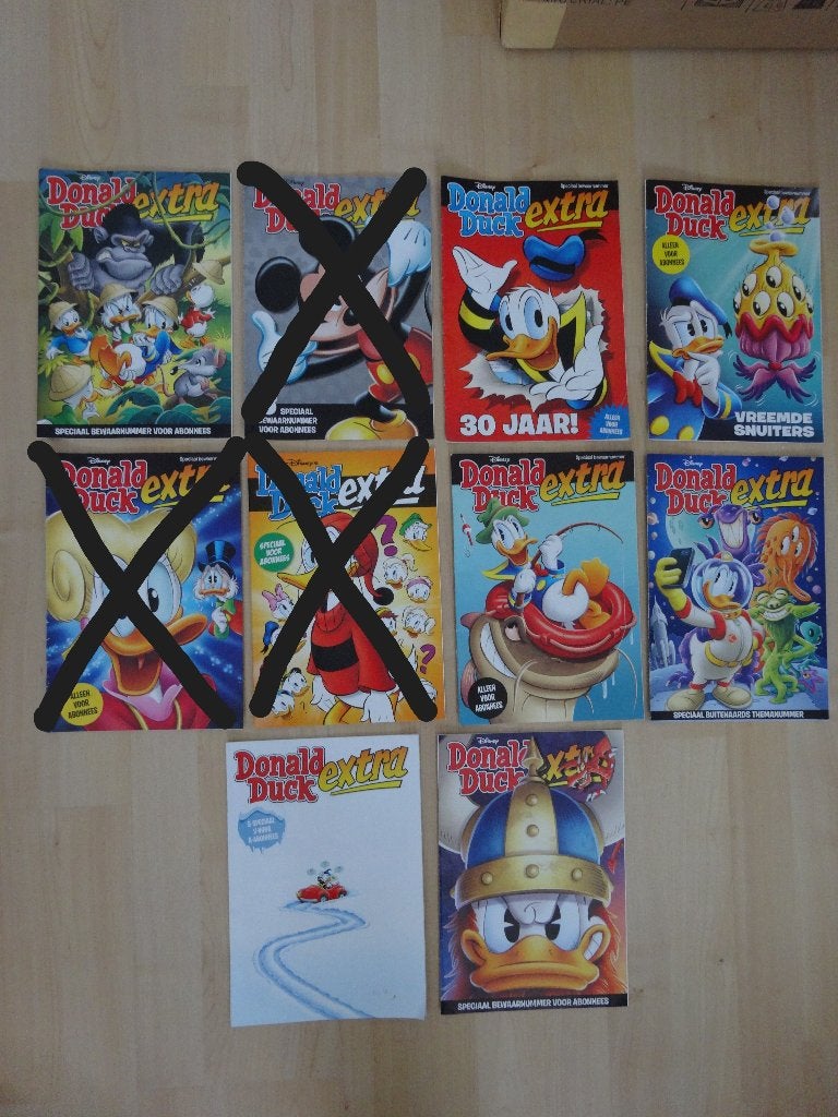 Donald Duck EXTRA Speciale bewaarnummers, Eén stripboek, Ophalen of Verzenden, Zo goed als nieuw