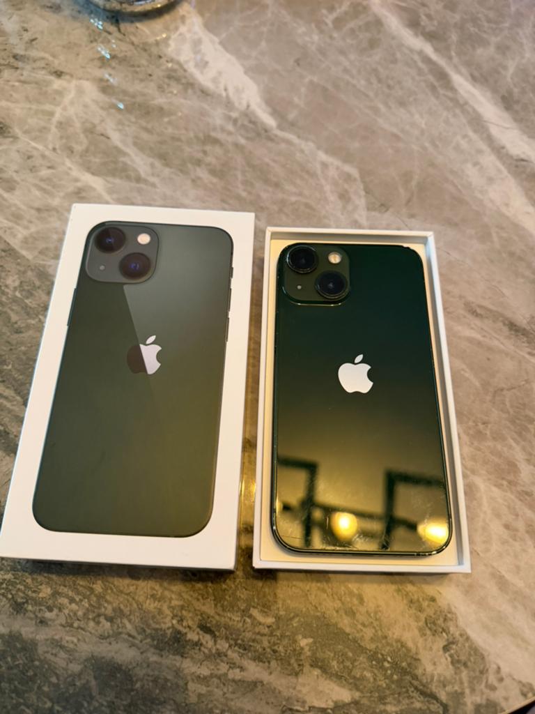 iPhone 13 Mini Groen 128GB - Gebruikte staat, Ophalen, 78 %, Groen, IPhone 13 mini