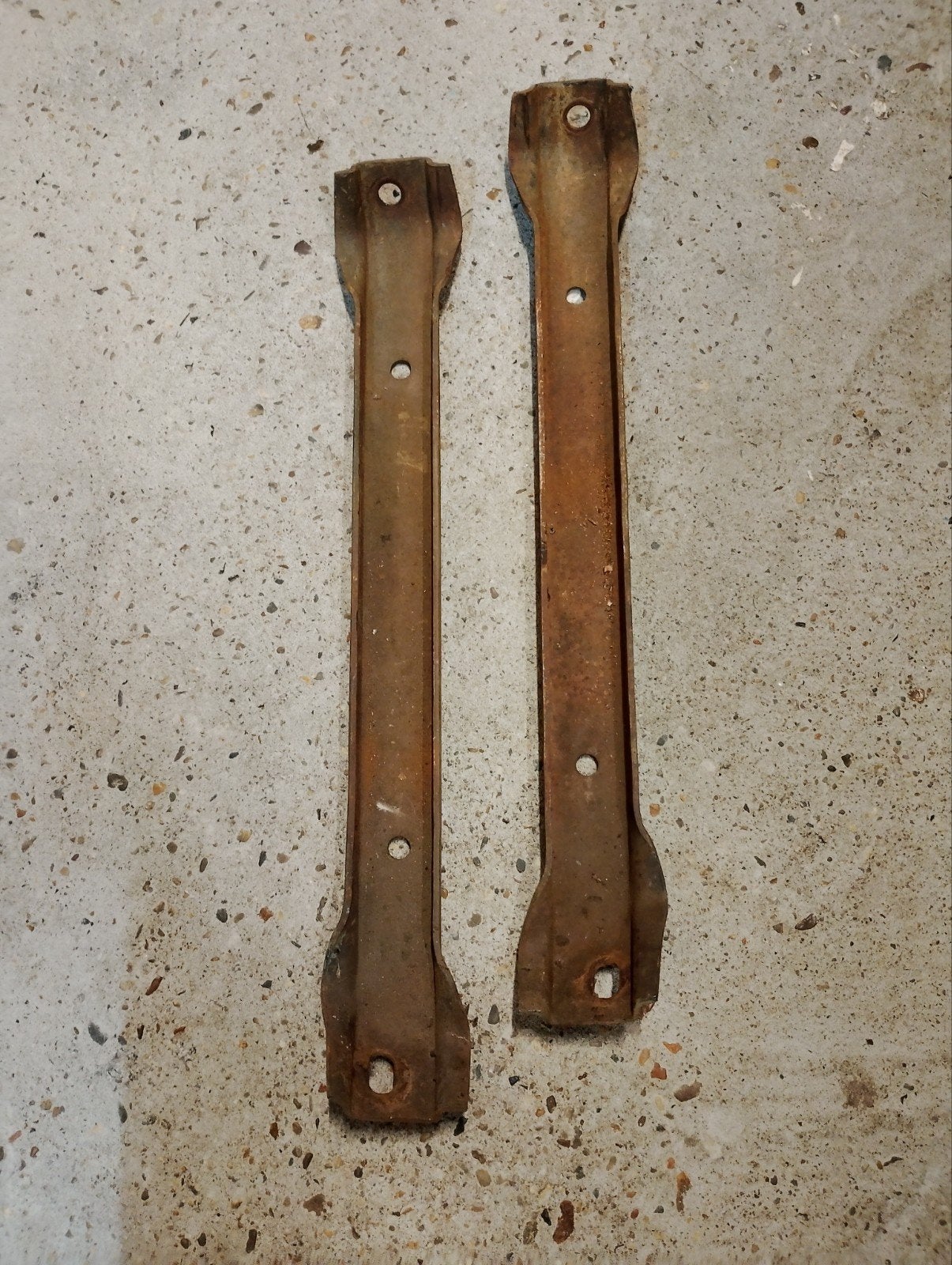 Set bumpersteunen chevrolet / Gmc 60-66, Ophalen of Verzenden, Chevrolet