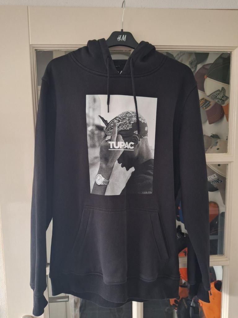 Hoodie 2pac zwart nette staat, Kleding | Heren, Maat 52/54 (L), Zwart, Ophalen of Verzenden, Zo goed als nieuw