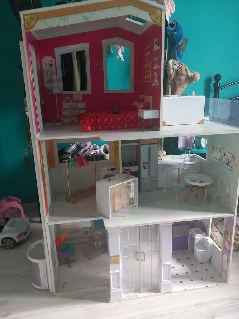 Rainbow High Poppenhuis - Zonder Poppen, Ophalen