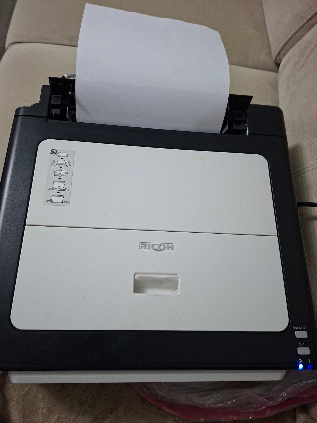 Nieuw Ricoh SP 112 Laserprinter - Compact en Betrouwbaar, Zwart-en-wit printen, Printer, Ophalen of Verzenden, Zo goed als nieuw