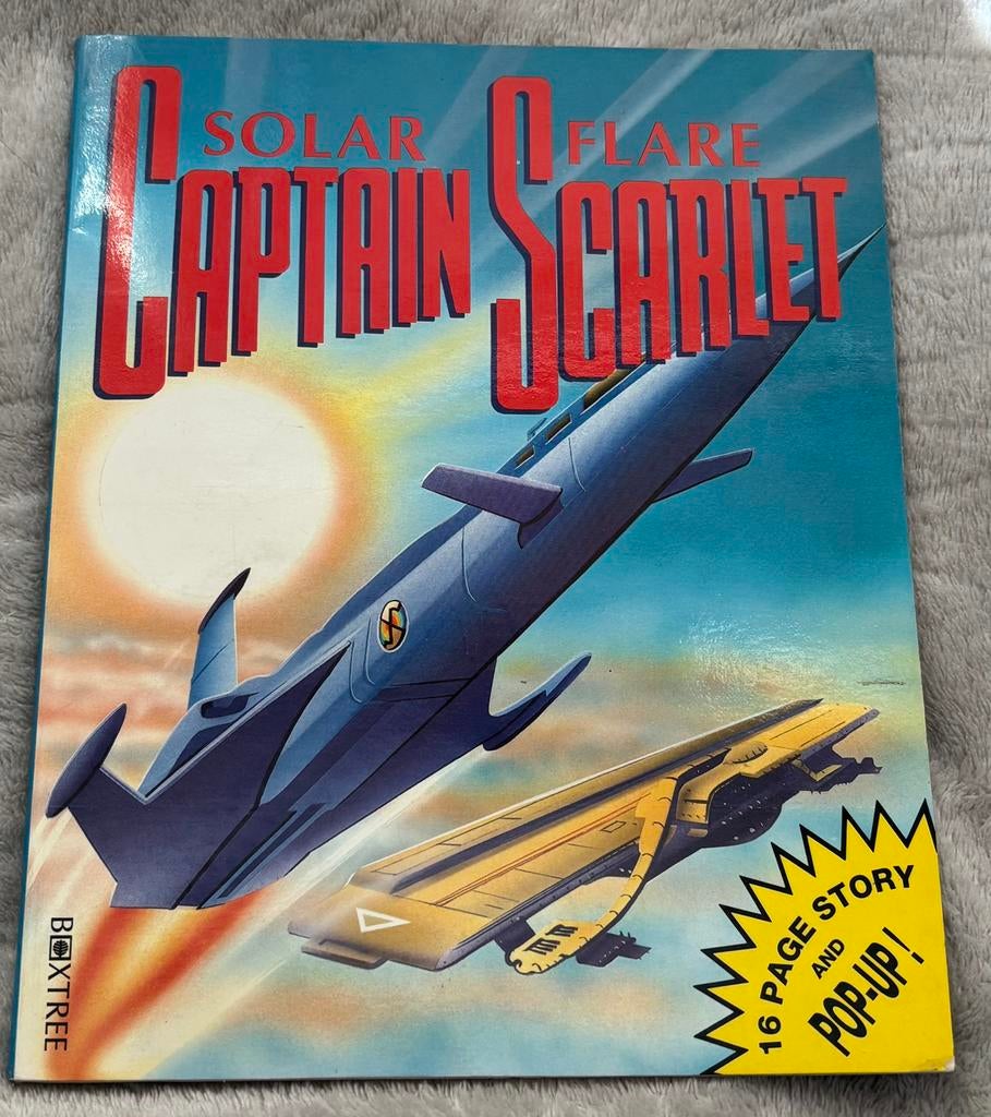 Captain Scarlet strip: Solar Flare. Engels + IGS, Boeken, Strips | Comics, Gelezen, Eén comic, Europa, Ophalen of Verzenden