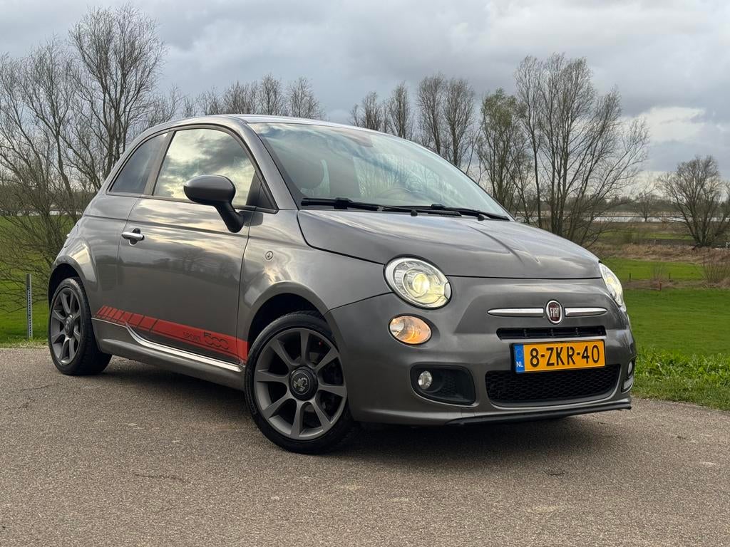 Fiat 500 0.9 Sport 2015 Grijs, Voorwielaandrijving, 905 kg, Bedrijf, Handgeschakeld