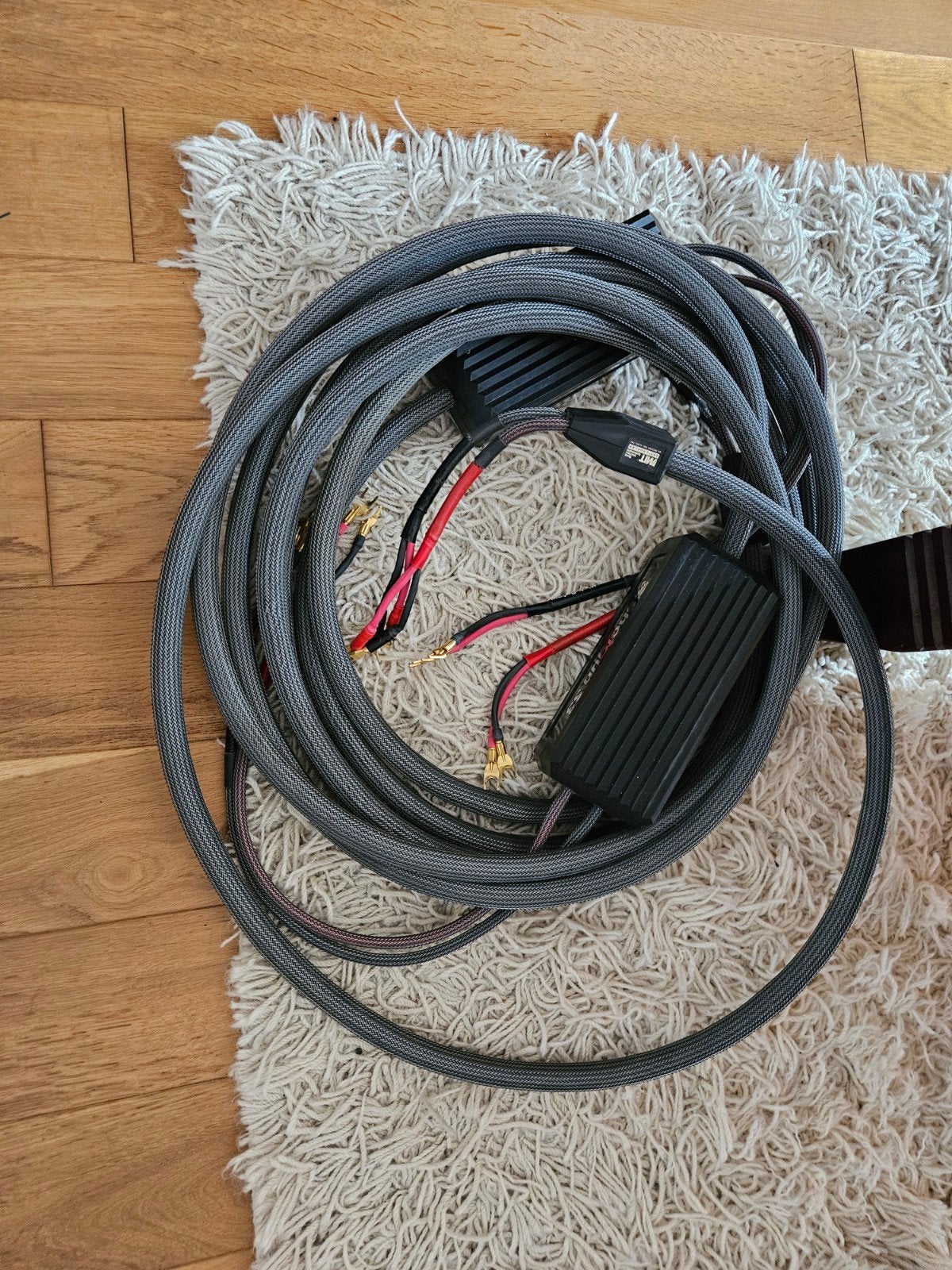 MIT shotgun S3 biwire 6 meter, Ophalen of Verzenden, Gebruikt, 5 tot 10 meter, Luidsprekerkabel