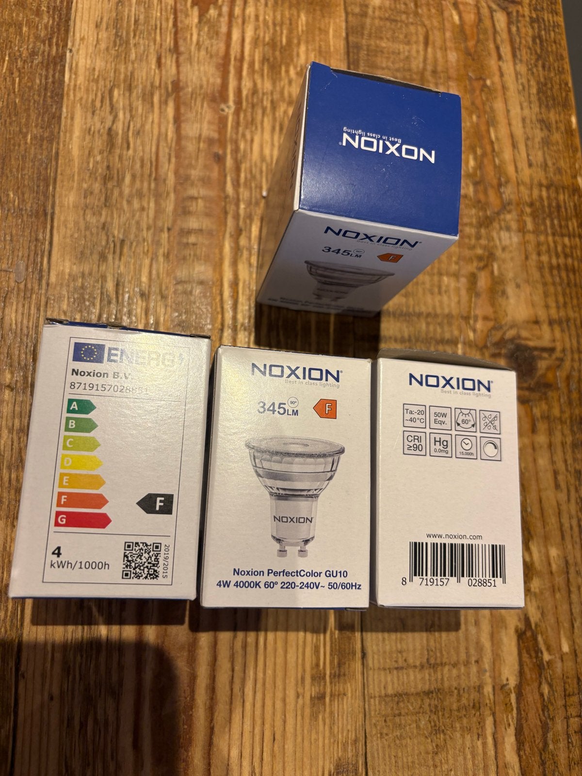 Noxion PerfectColor GU10 LED Lamp 4W 4000K, Ophalen of Verzenden, Nieuw, GU10, Overige merken