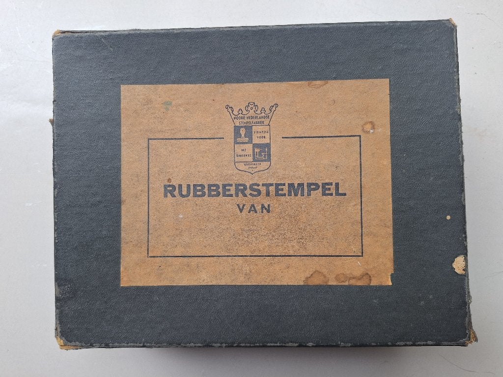 Rubberstempel van de provincie Gelderland - in OVP - school, Verzenden, Overige typen