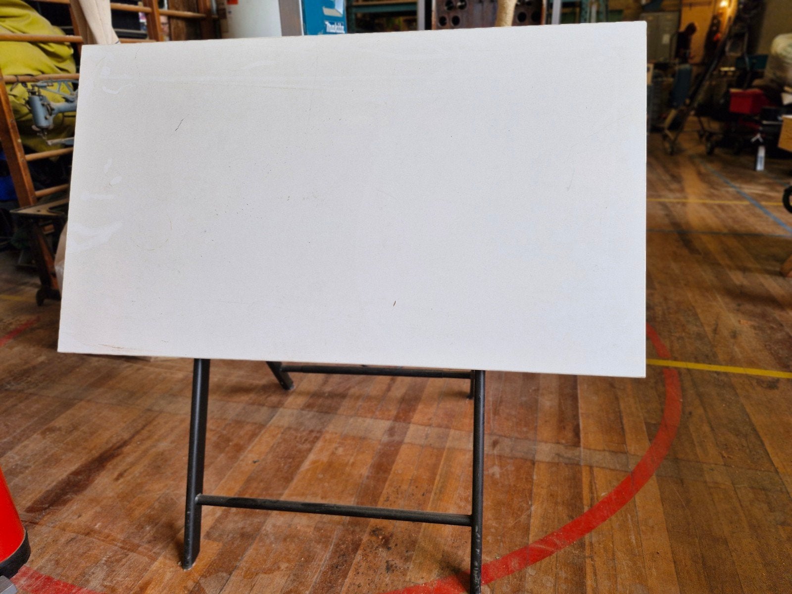 Tekentafel met verstelbaar blad, Doe-het-zelf en Verbouw, Tekentafels, Ophalen, Gebruikt, 130 tot 150 cm