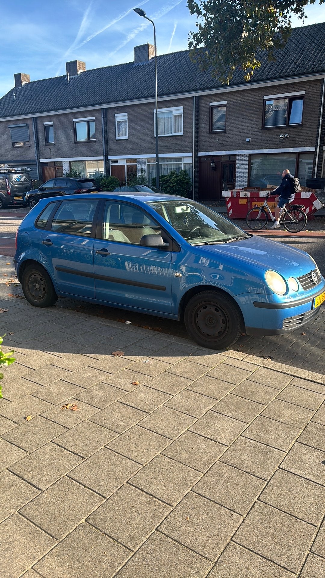 Volkswagen Polo 1.2 47KW 2002 Blauw, Auto's, 8 cilinders, Blauw, 1198 cc, Origineel Nederlands