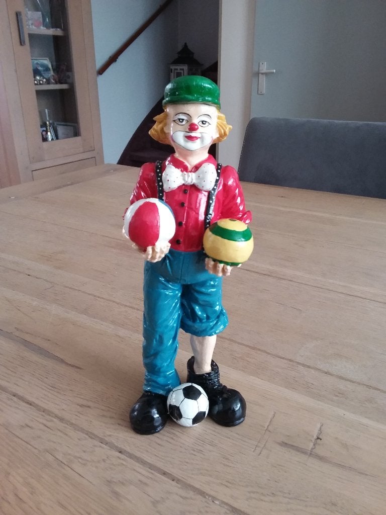 Diverse clown beeldje, Ophalen of Verzenden, Gebruikt, Overige typen