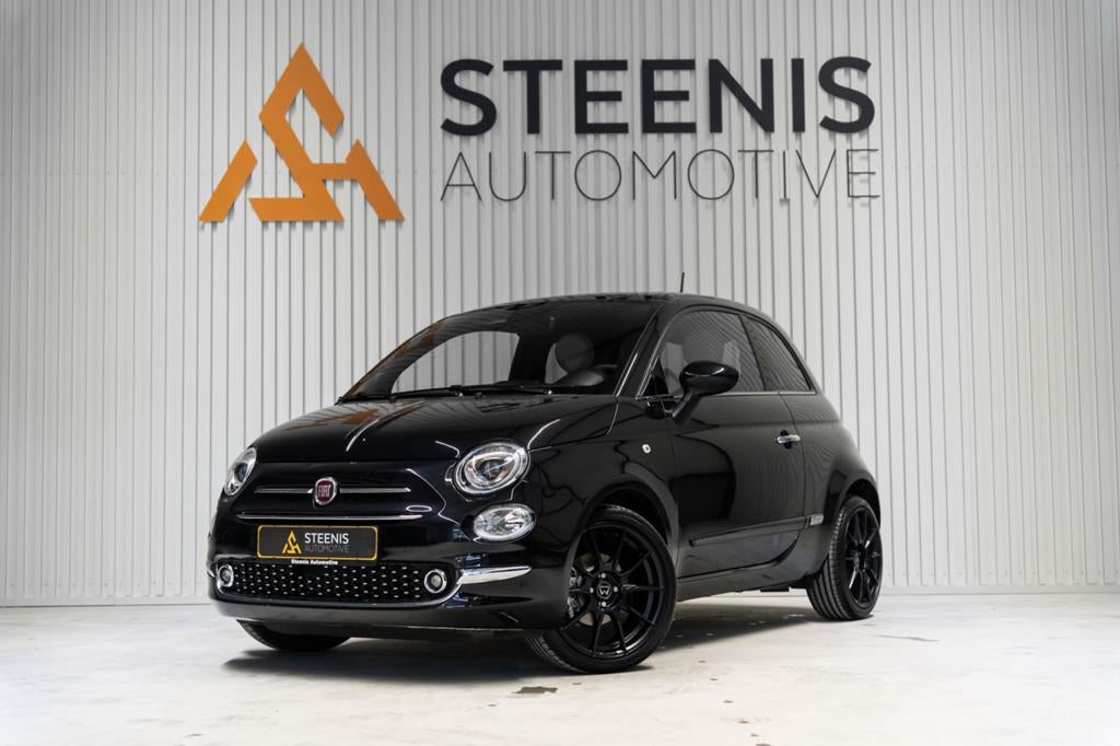 Fiat 500 dolcevita, Auto's, Fiat, Voorwielaandrijving, Zwart, Bedrijf, Handgeschakeld
