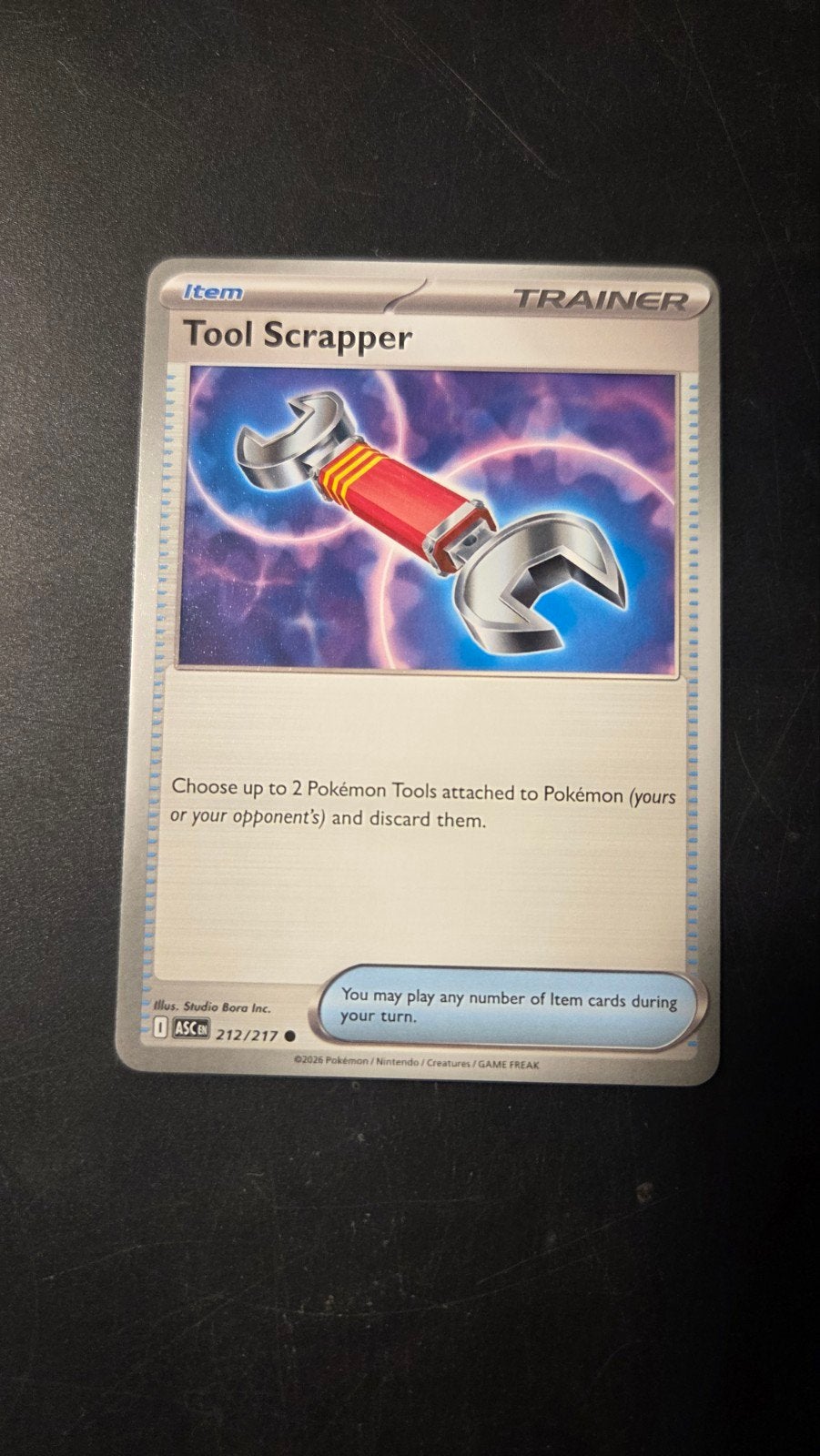 Pokémon Tool Scrapper 212/217 Ascended Heroes, Verzenden, Zo goed als nieuw, Losse kaart