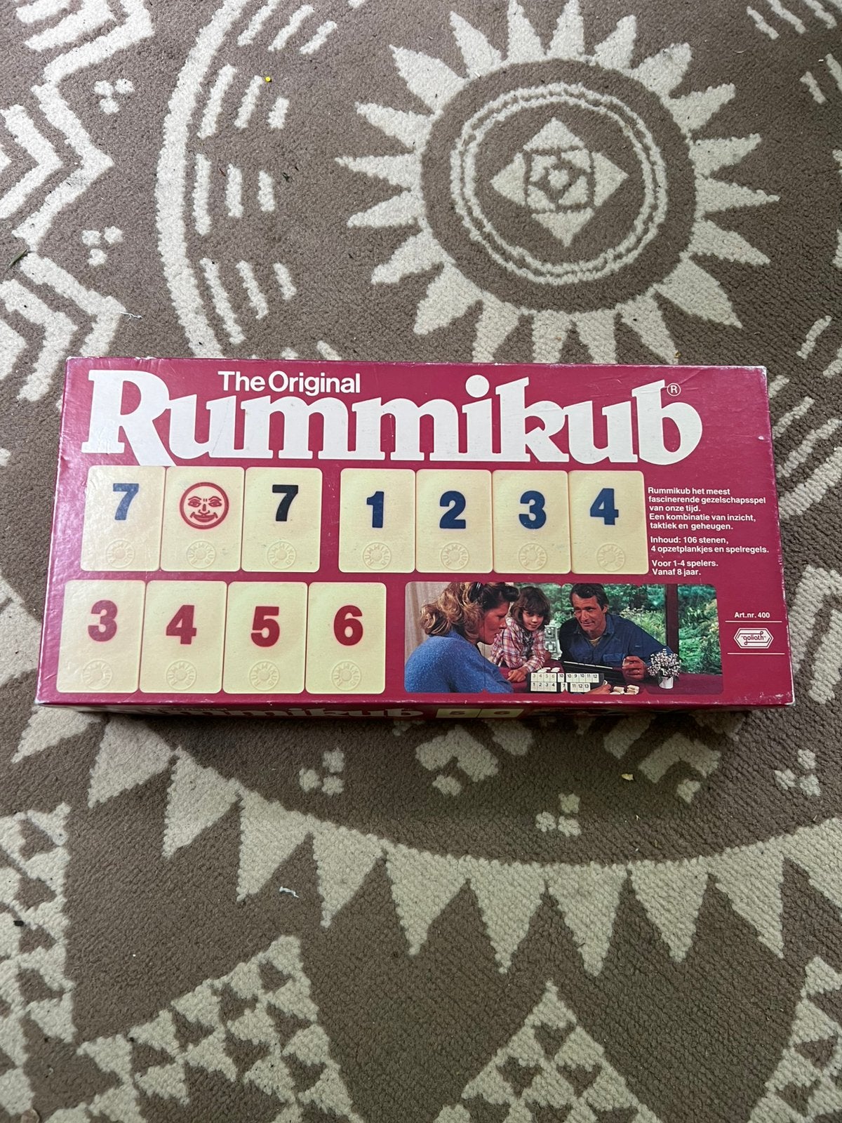 Grote Rummikub, Een of twee spelers, Ophalen, Gebruikt