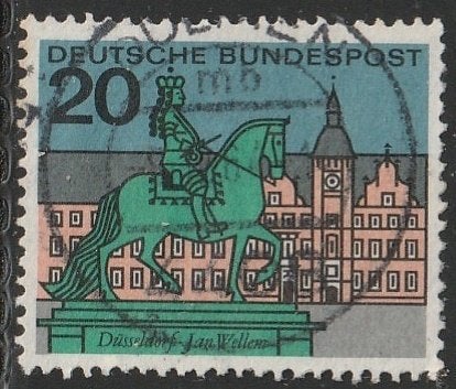 BRD 1964 423 Düsseldorf, Gest, Ophalen of Verzenden, BRD, Gestempeld