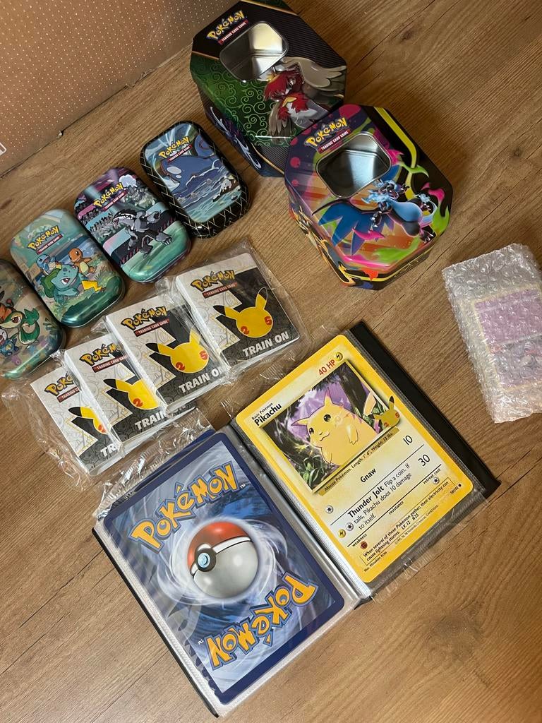 Pokémon kaarten (8000)  + Jumbo's, mapjes en tins, Ophalen of Verzenden, Gebruikt, Meerdere kaarten, Foil
