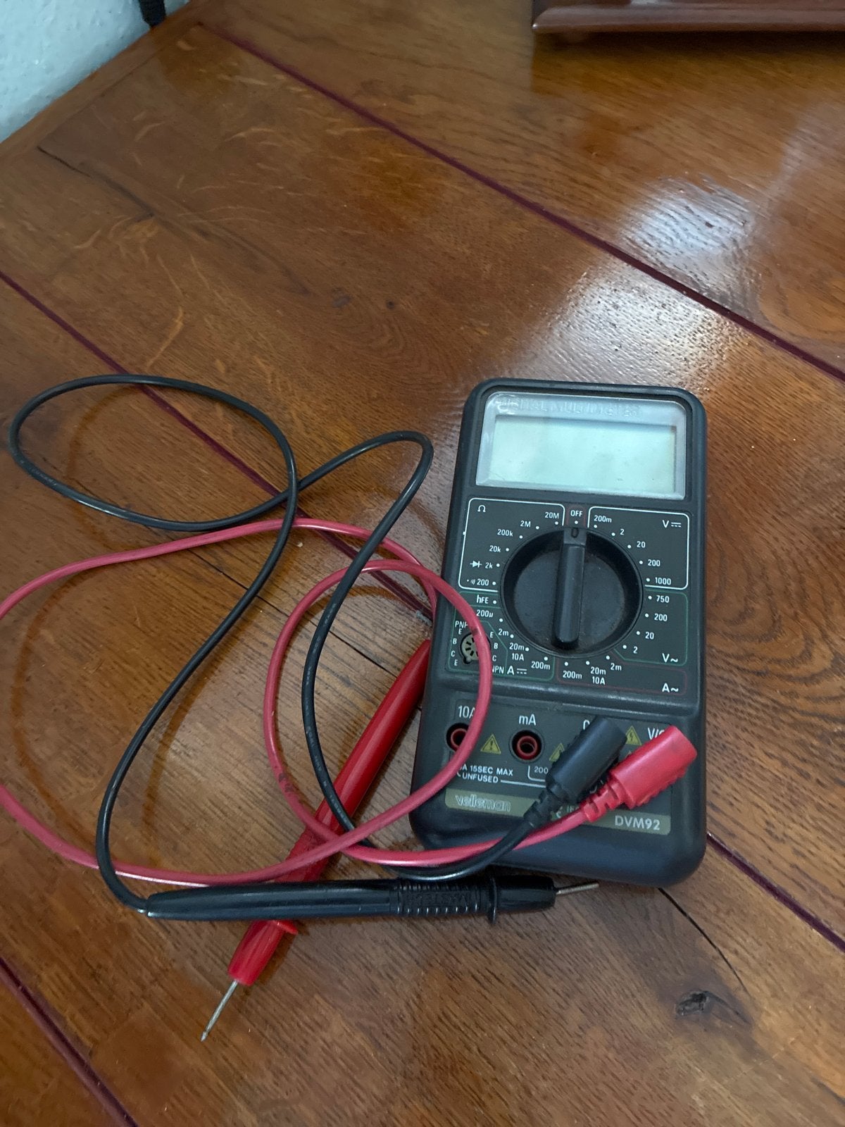 Digitale Multimeter DVM92 - Zo goed als nieuw, Ophalen of Verzenden, Zo goed als nieuw, Multimeter