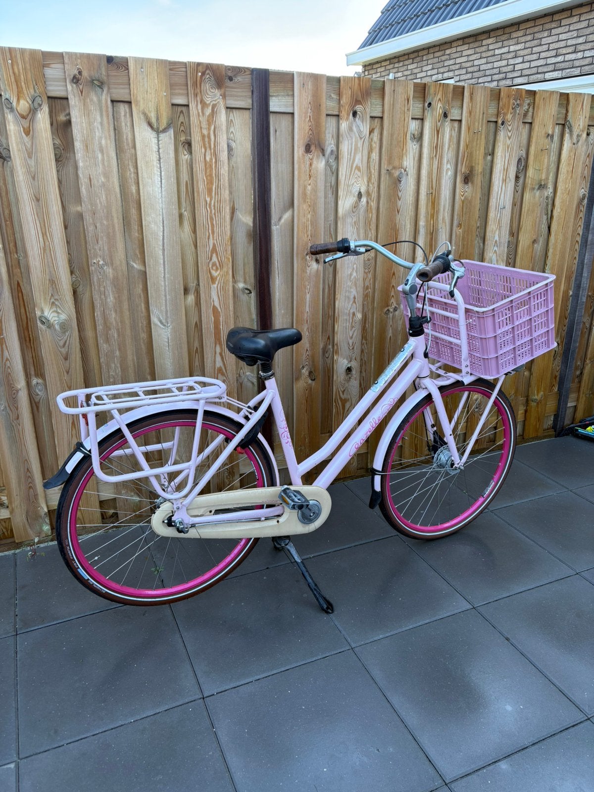 Nette Gazelle Miss Grace damesfiets roze, 53 tot 56 cm, Ophalen, Zo goed als nieuw, Versnellingen