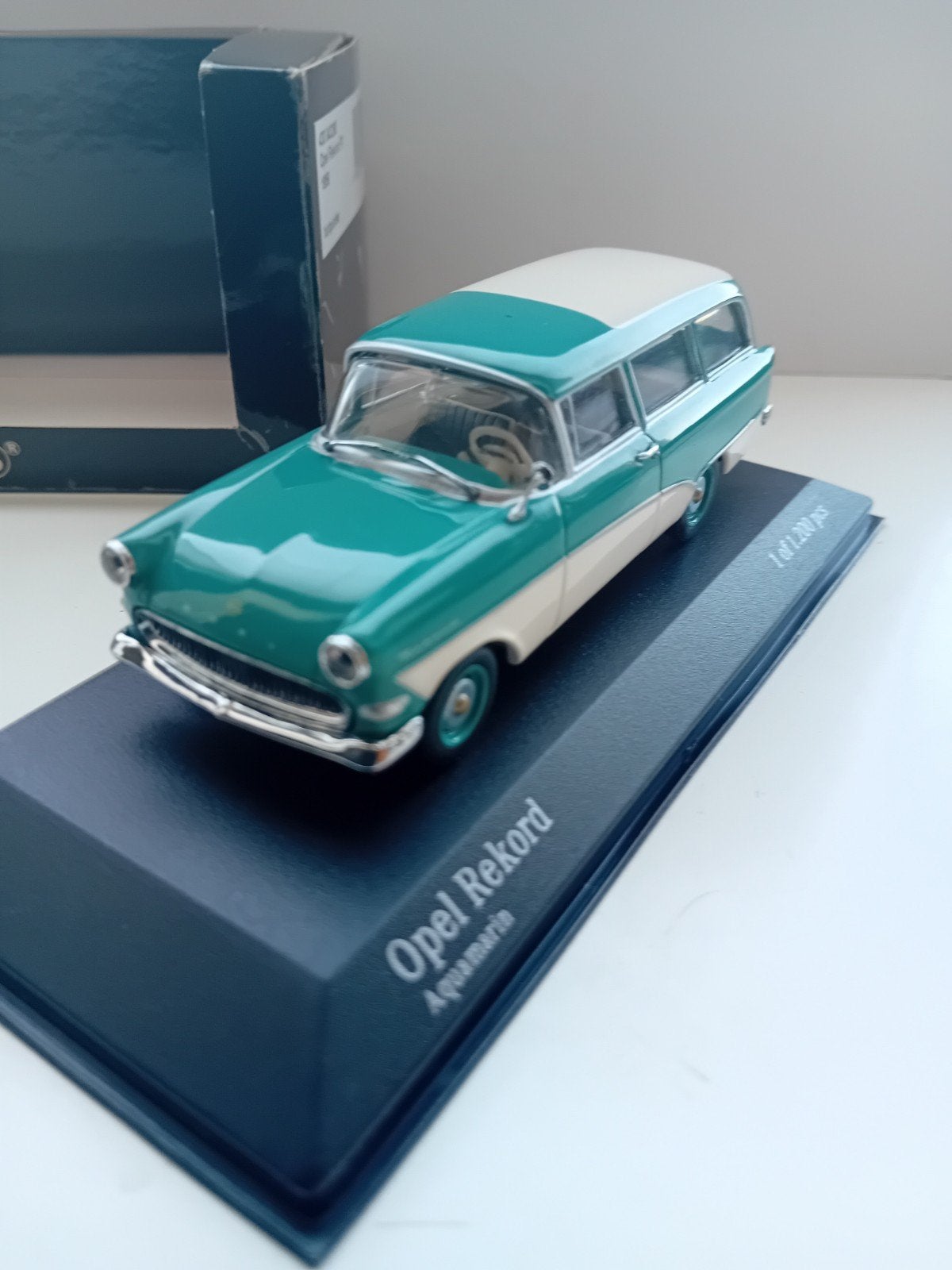 Minichamps Opel Rekord P1 Caravan., Ophalen of Verzenden, Zo goed als nieuw, Auto, MiniChamps