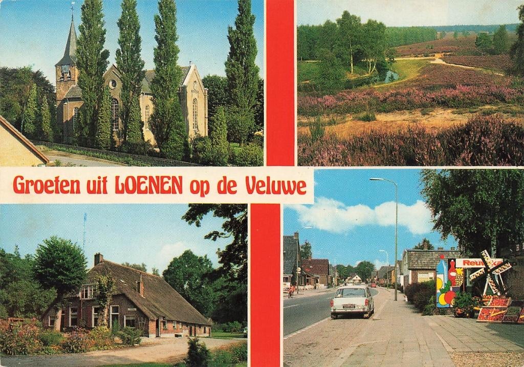 Groeten uit Loenen op de Veluwe, Verzamelen, Ophalen of Verzenden, 1960 tot 1980, Ongelopen, Gelderland