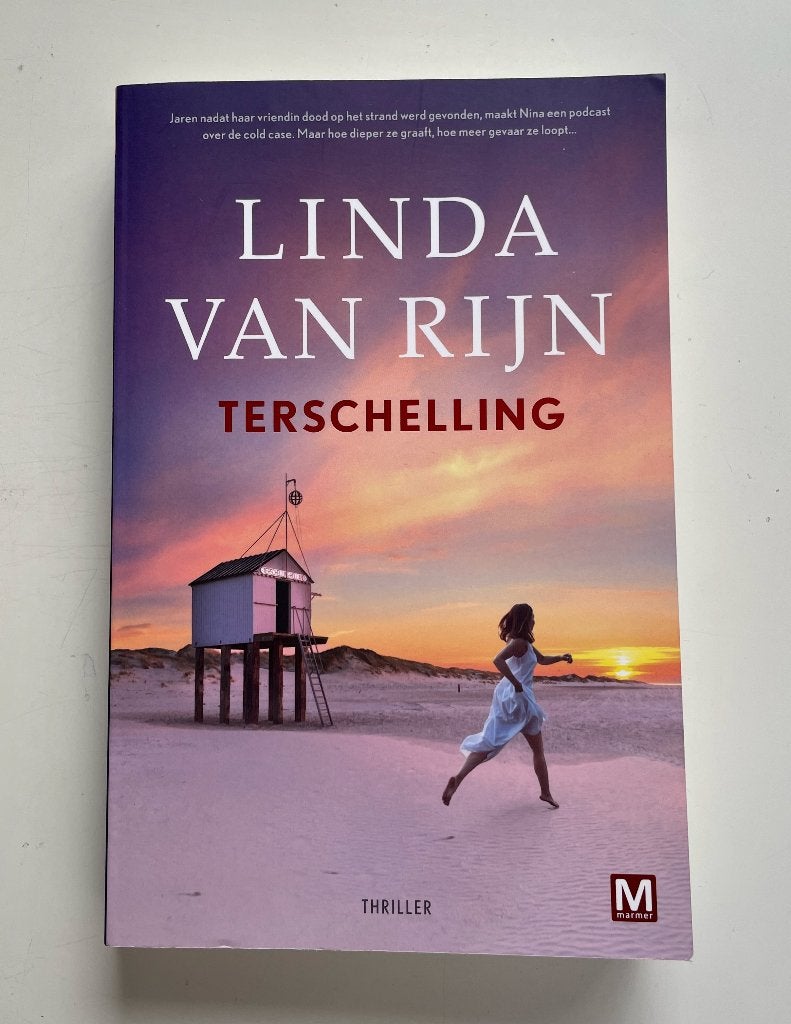 Terschelling - Linda van Rijn  Vakantie Leestip, Boeken, Linda van Rijn, Ophalen of Verzenden, Zo goed als nieuw, Nederland