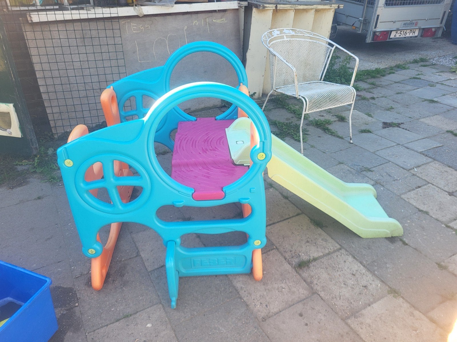 feber activity center - peuter glijbaan, Ophalen, Gebruikt, Glijbaan
