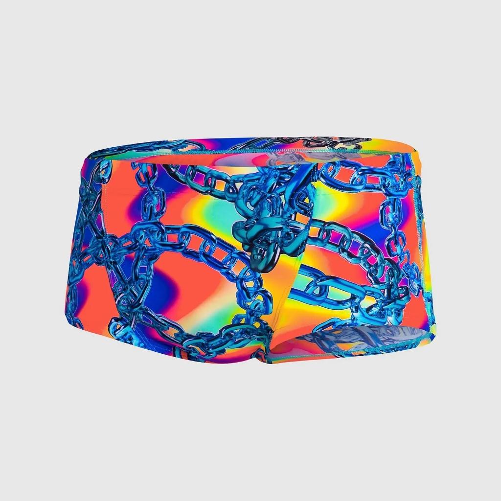 Nieuwe Speedo M Club Training Allover Trunks Brief 17cm Blue, Blauw, Info@allsport-group.com, All Sport NV, Overige maten