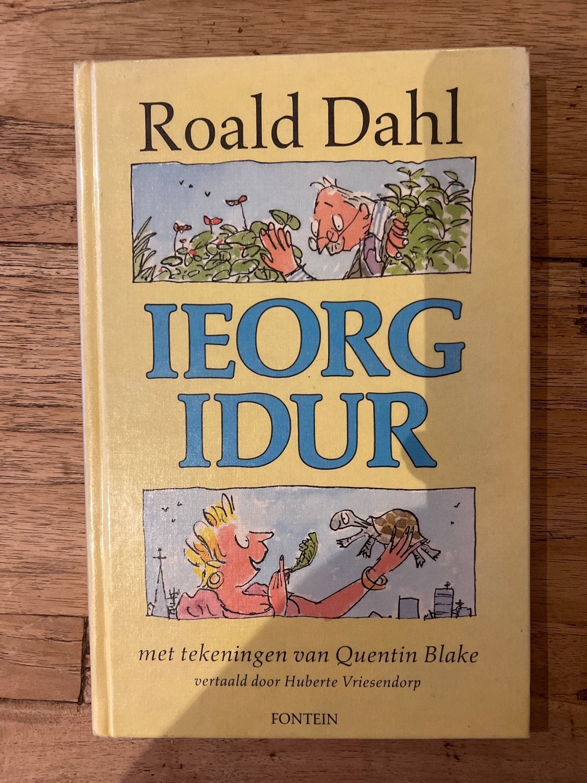 Roald Dahl - IEORG IDUR (De Reuzenschildpad), Ophalen of Verzenden, Gelezen, Fictie algemeen