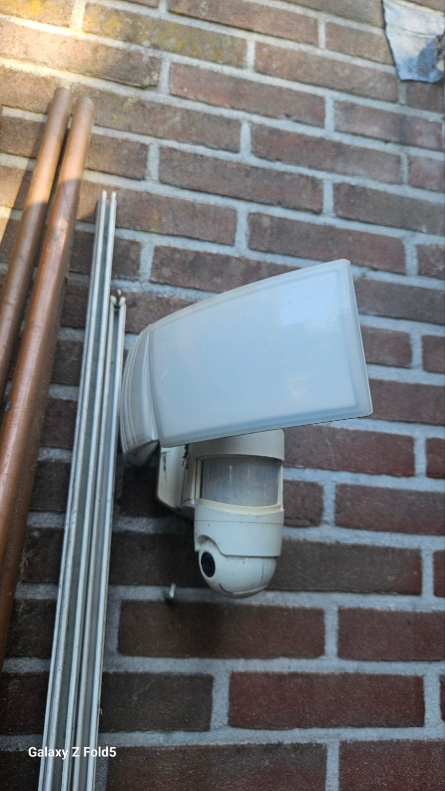 Buitenlamp met bewegingssensor en camera, Doe-het-zelf en Verbouw, Alarmsystemen, Ophalen of Verzenden