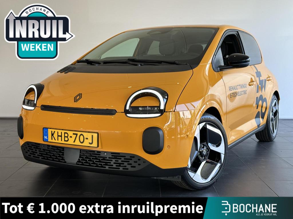 Renault Twingo urban range techno 27.5 kWh DEMO | PACK PRIVI, Auto's, Renault, Huisgarantie, Met garantie (alle), 28 kWh, Te koop