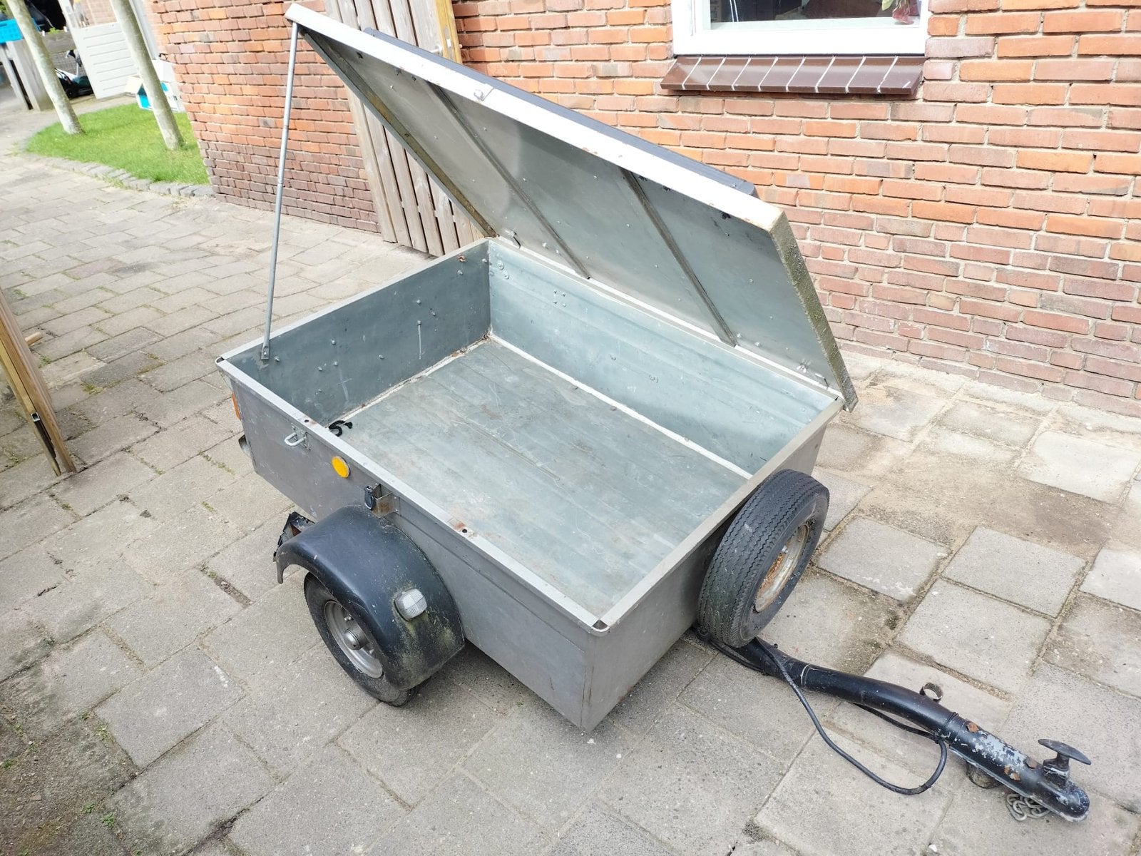 Aluminium kar - Opknapper, Ophalen