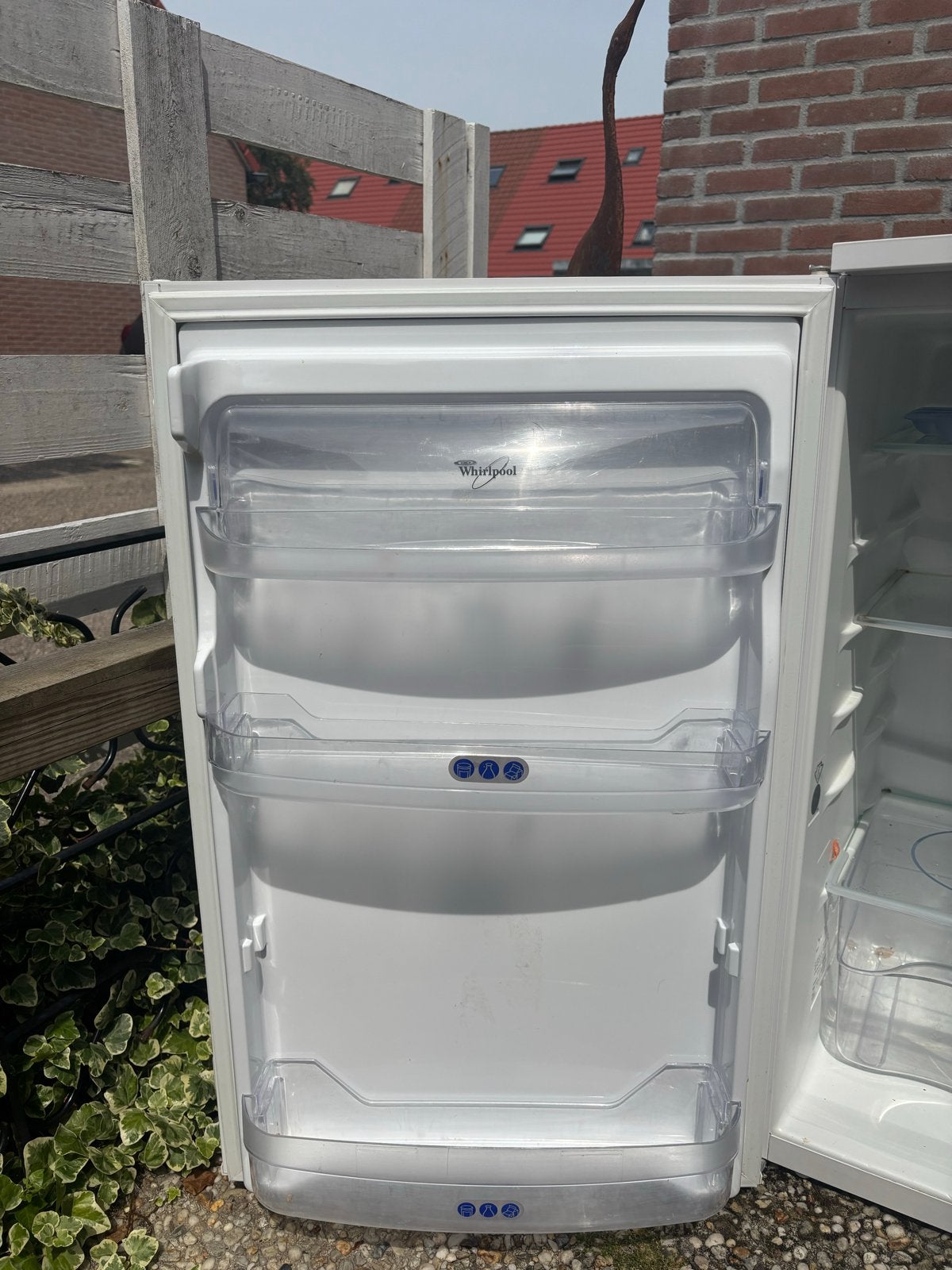 Whirlpool koelkast (MOET WEG!), Minder dan 75 liter, 45 tot 60 cm, Ophalen, 85 tot 120 cm