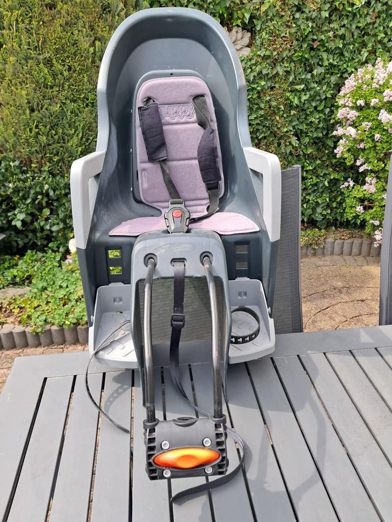 Polisport Guppy Maxi achterzitje met voetsteunen, Fietsen en Brommers, Fietsaccessoires | Fietsstoeltjes, 15 t/m 25 kg, Achterzitje