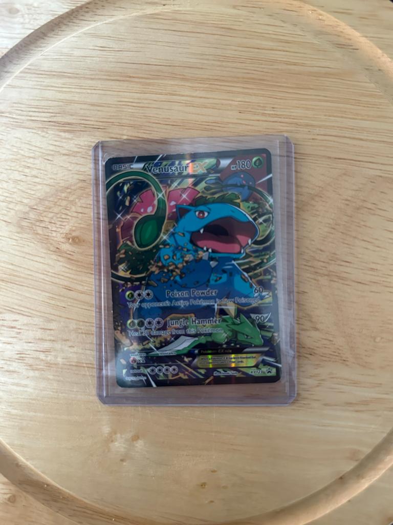 Venusaur EX Pokémon Kaart - Full Art XY123, Hobby en Vrije tijd, Verzamelkaartspellen | Pokémon, Ophalen of Verzenden, Zo goed als nieuw