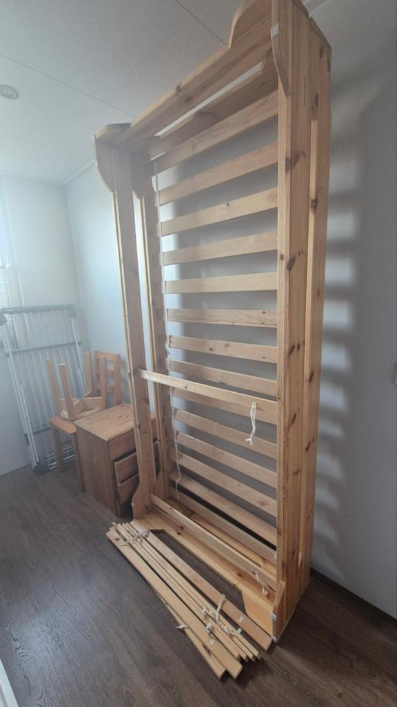 Houten bed 1 persoon, Ophalen, Complete sauna
