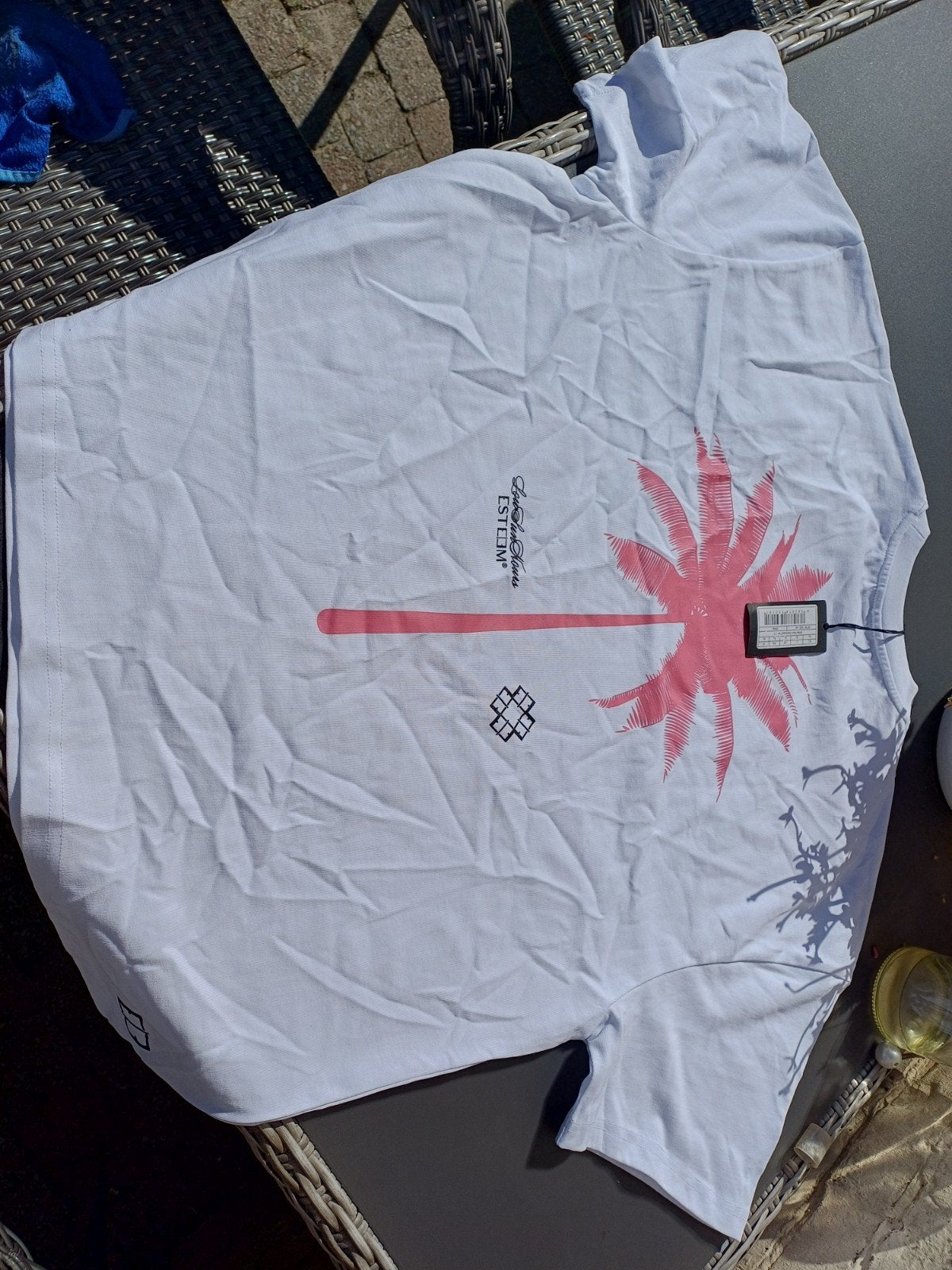 Nieuw heren T-shirt maat XL merk Esteem, Wit, Maat 56/58 (XL), Nieuw, Esteem