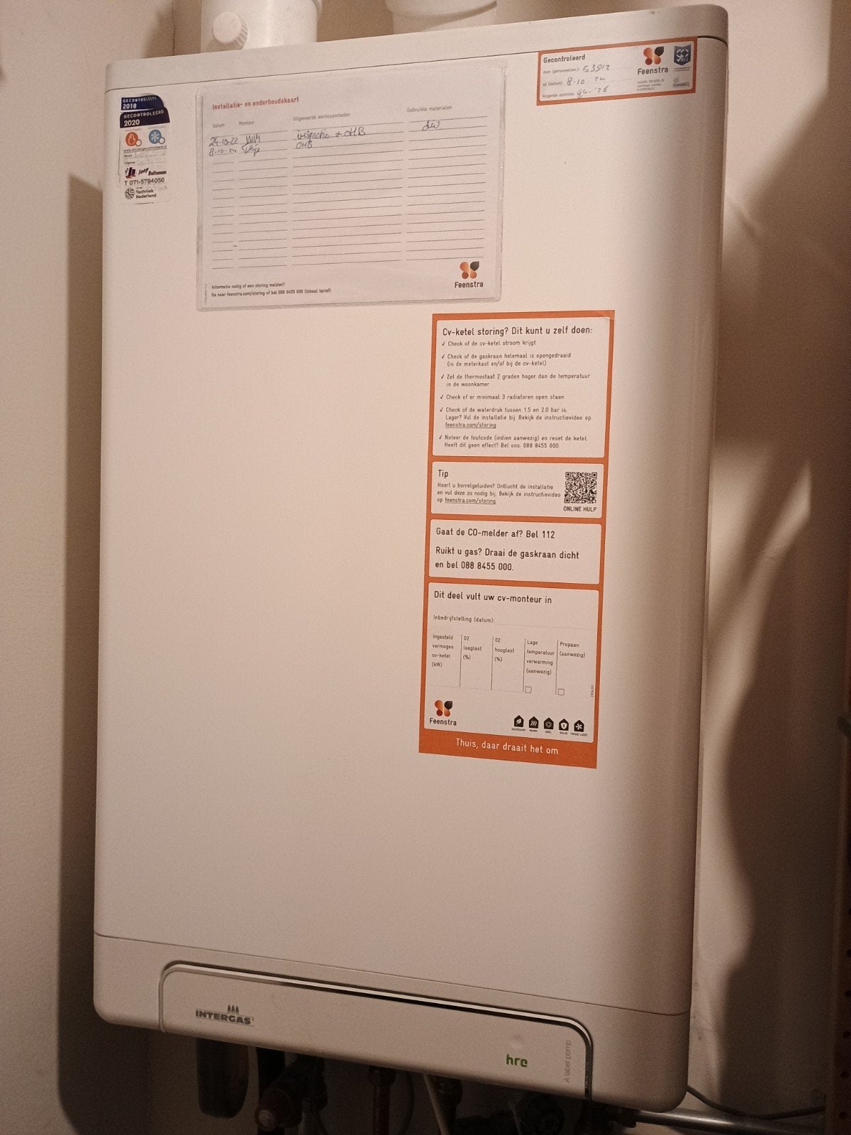 Intergas Kombi Kompakt HRE 36/30 CV-ketel - Goed onderhouden, Ophalen