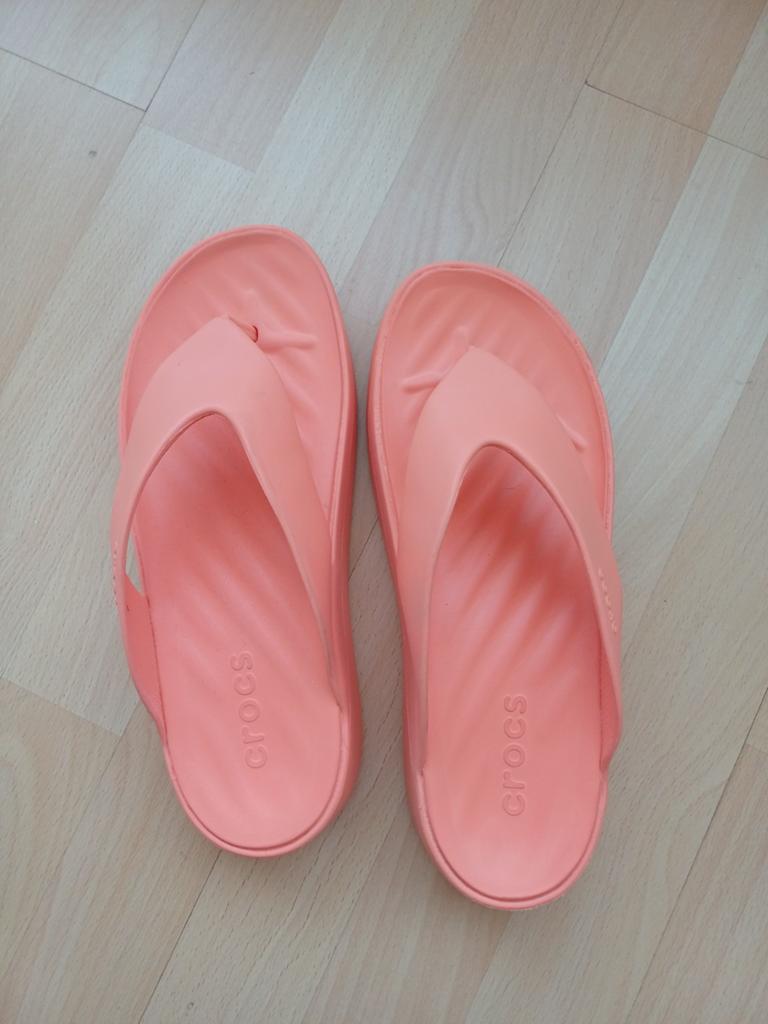 Crocs slippers roze/oranje maat 39/40, Kleding | Dames, Schoenen, Slippers, Nieuw, Oranje, Ophalen of Verzenden