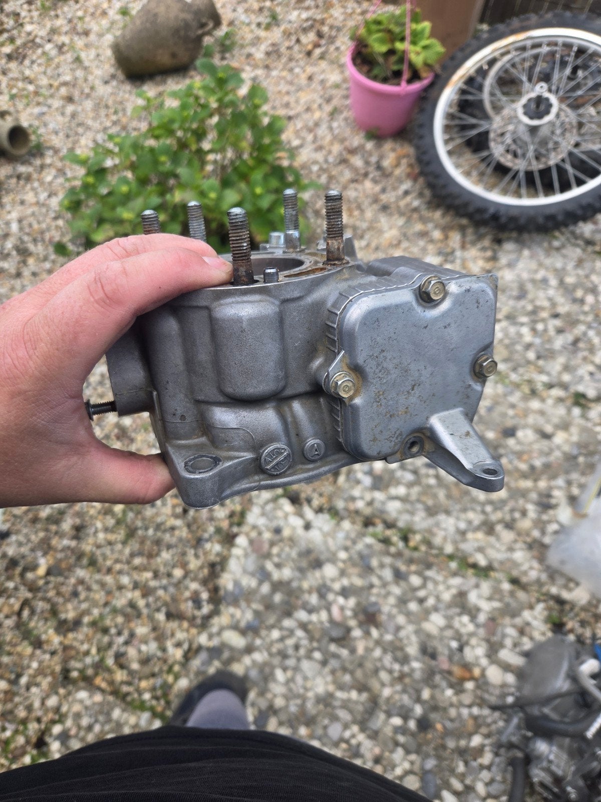 Honda cr125 2004 cilinder als nieuw, Ophalen of Verzenden, Zo goed als nieuw, Cilinder