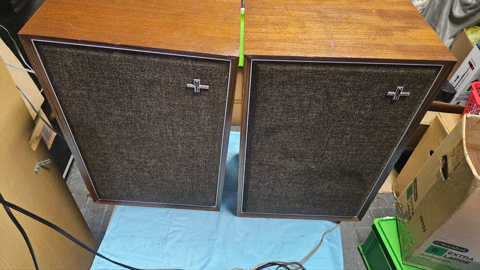Vintage Full Range Luidsprekersysteem - 100 Watt, Ophalen, Stereo speakers, Philips, Gebruikt