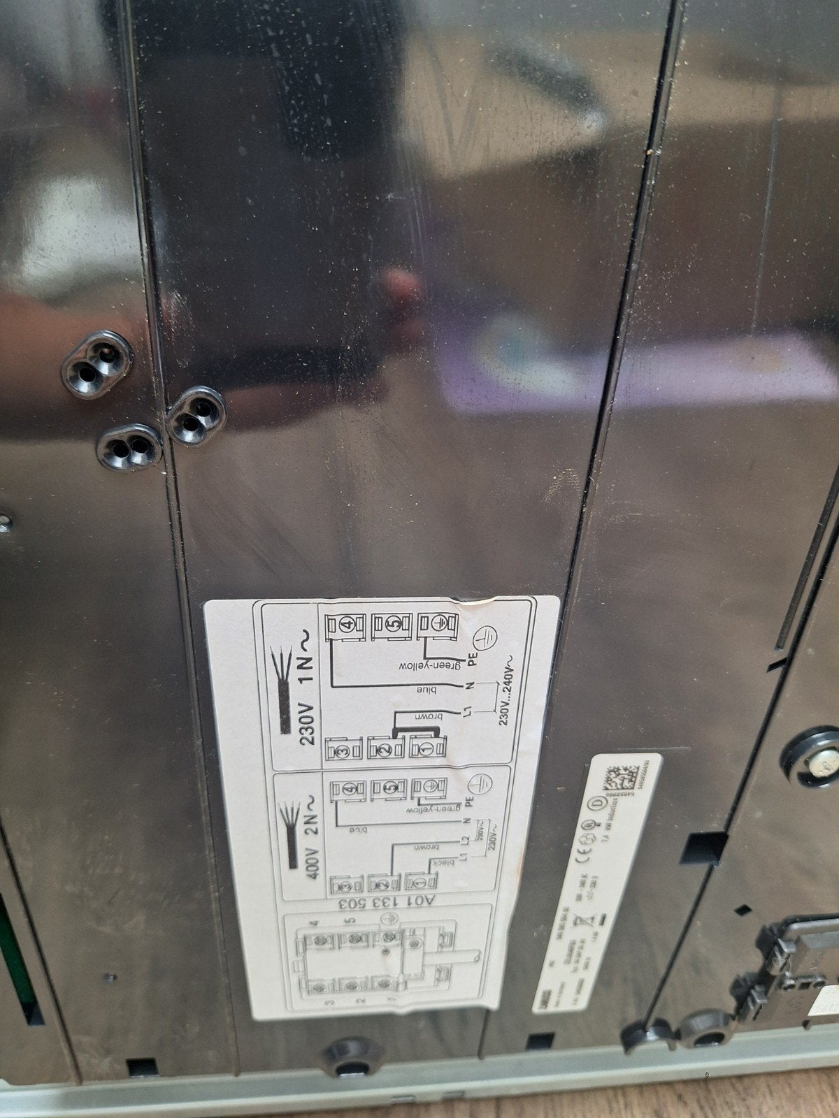 Zanussi Inductie Kookplaat - Zwart, 4 Kookzones, Witgoed en Apparatuur, Kookplaten, Ophalen, Gebruikt, 4 kookzones, Inbouw