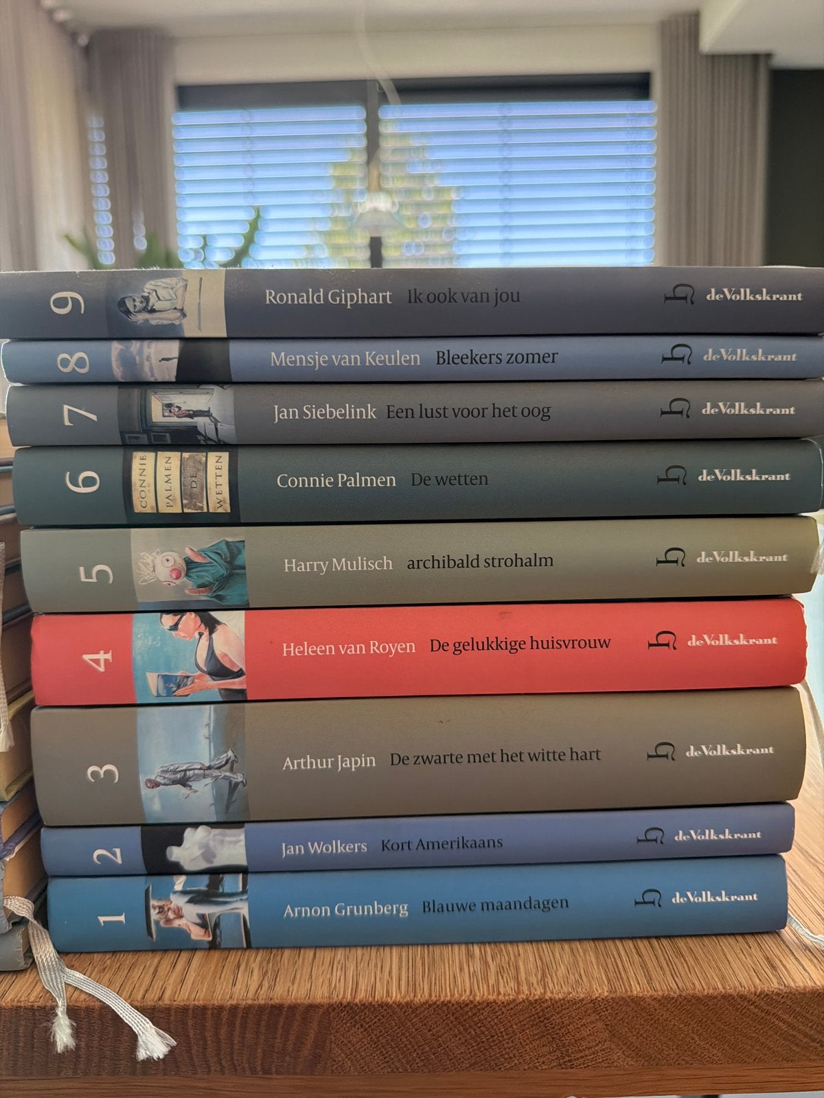 De Volkskrant Bibliotheek - Complete set van 19 boeken, Ophalen, Zo goed als nieuw, Nederland