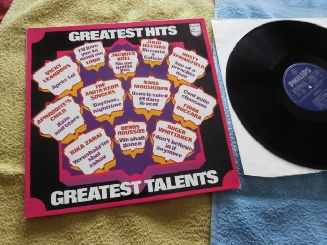 LP - Greatest Hits Greatest Talents - Various Artists., LP, Zo goed als nieuw, Pop, 12 inch