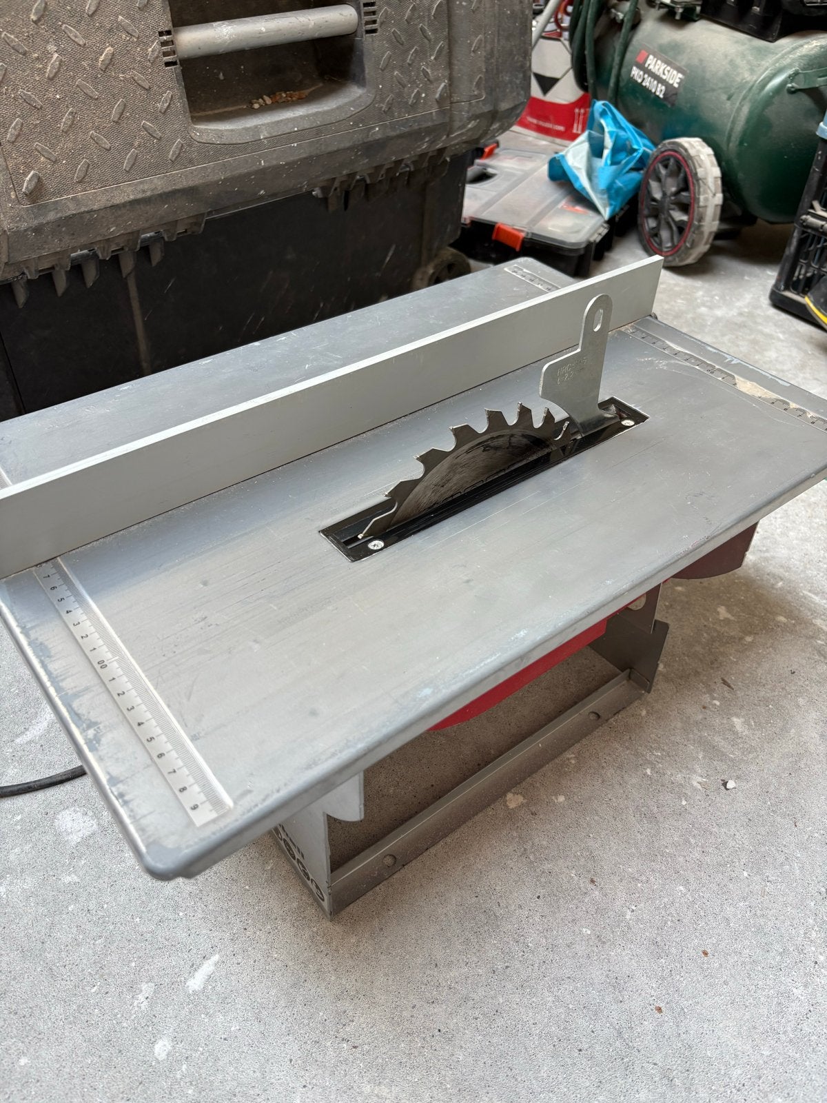 Einhell Tafelzaag TC-TS 820, Ophalen, Gebruikt, Cirkelzaag, 600 tot 1200 watt