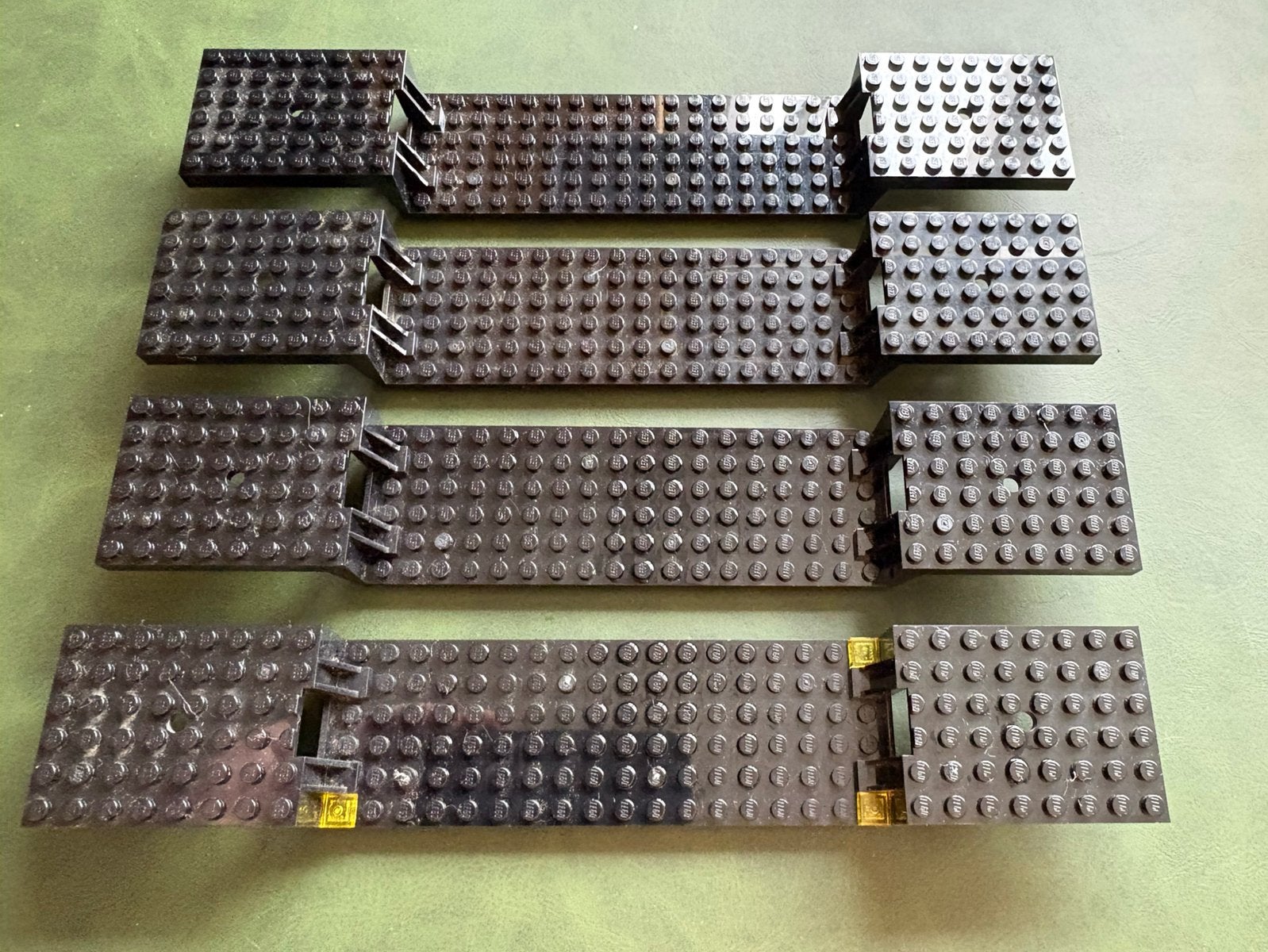 Lego trein platen, Kinderen en Baby's, Lego, Ophalen of Verzenden, Zo goed als nieuw, Lego