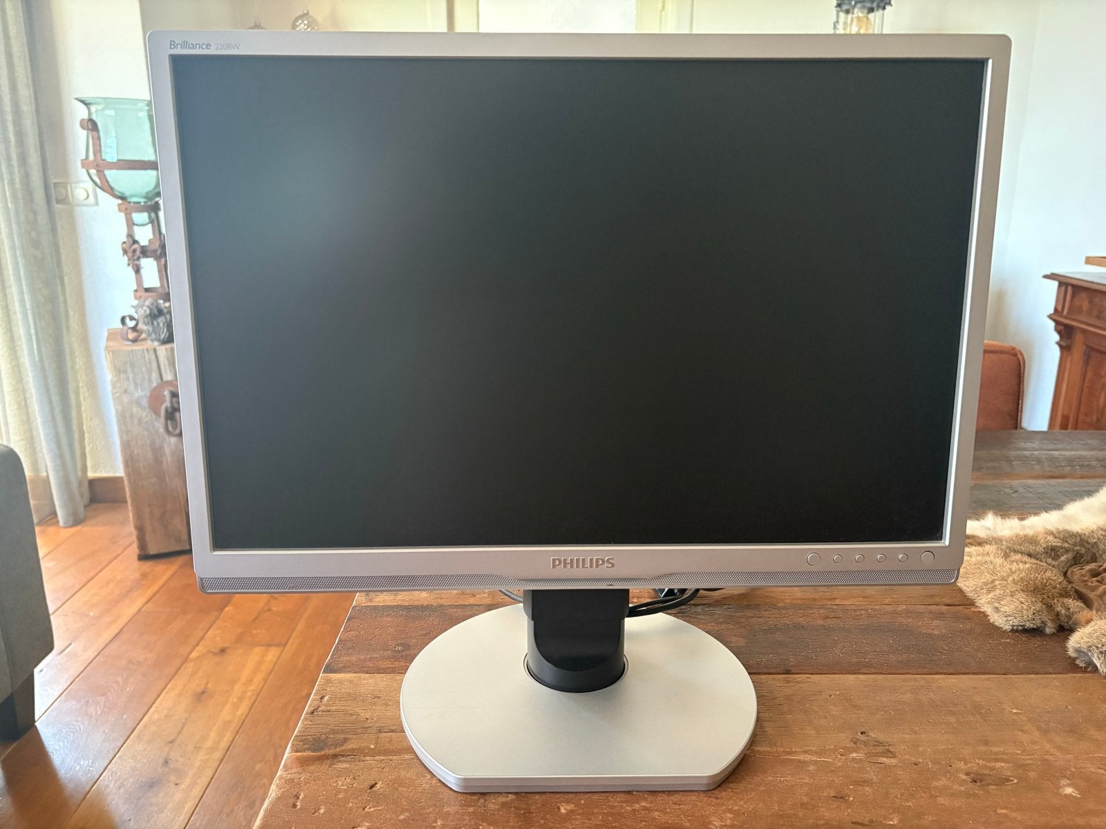 Philips 220BW9CS/00 22 inch monitor, Ophalen, Gebruikt, 3 tot 5 ms, In hoogte verstelbaar