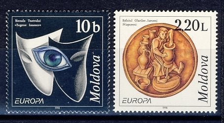 CEPT Moldavië  275/76 1998 postfris, Ophalen of Verzenden, Postfris, Overige thema's