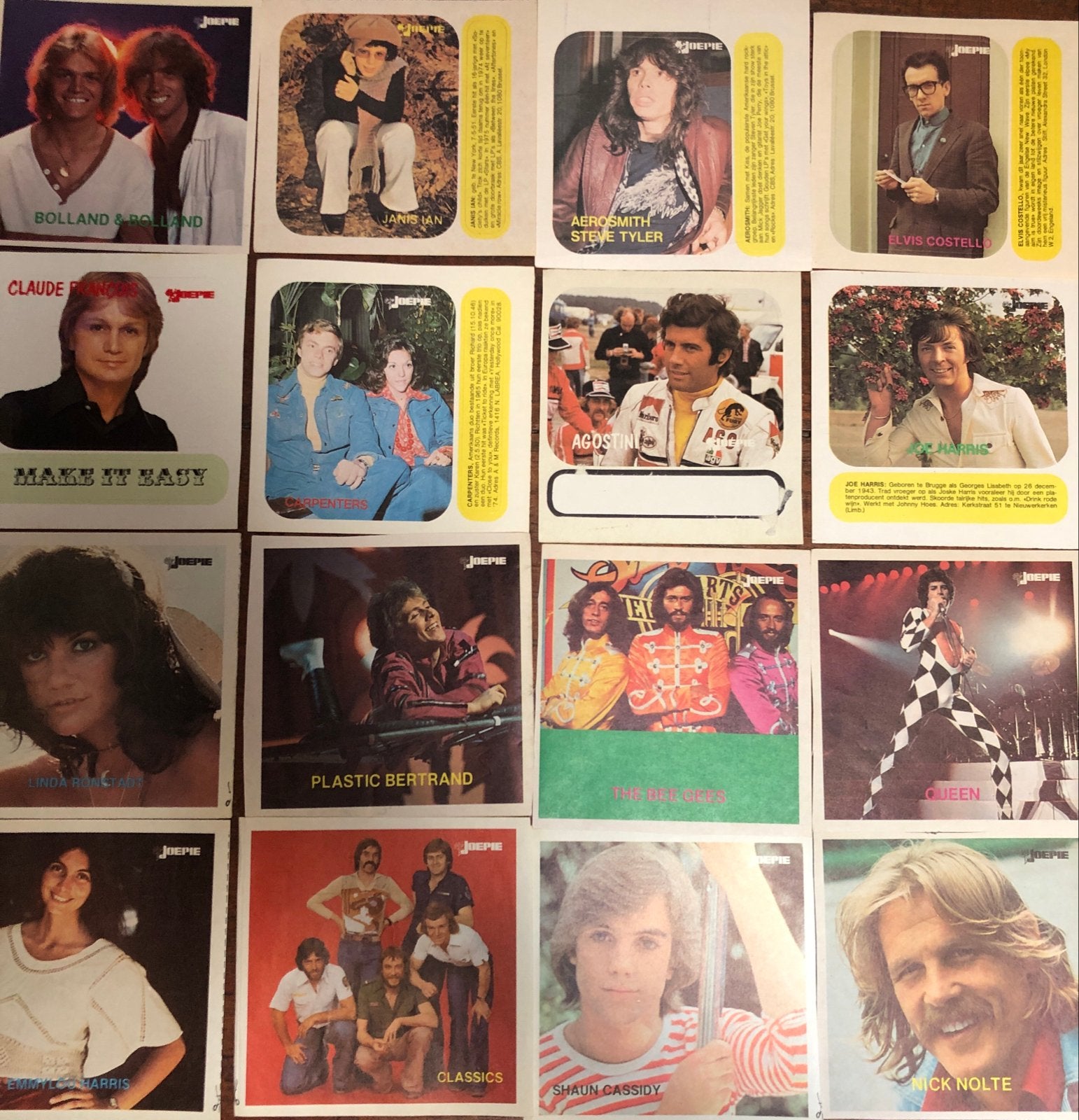 Grote collectie Joepie stickers uit de jaren '70/'80, Ophalen, Gebruikt, Foto of Kaart