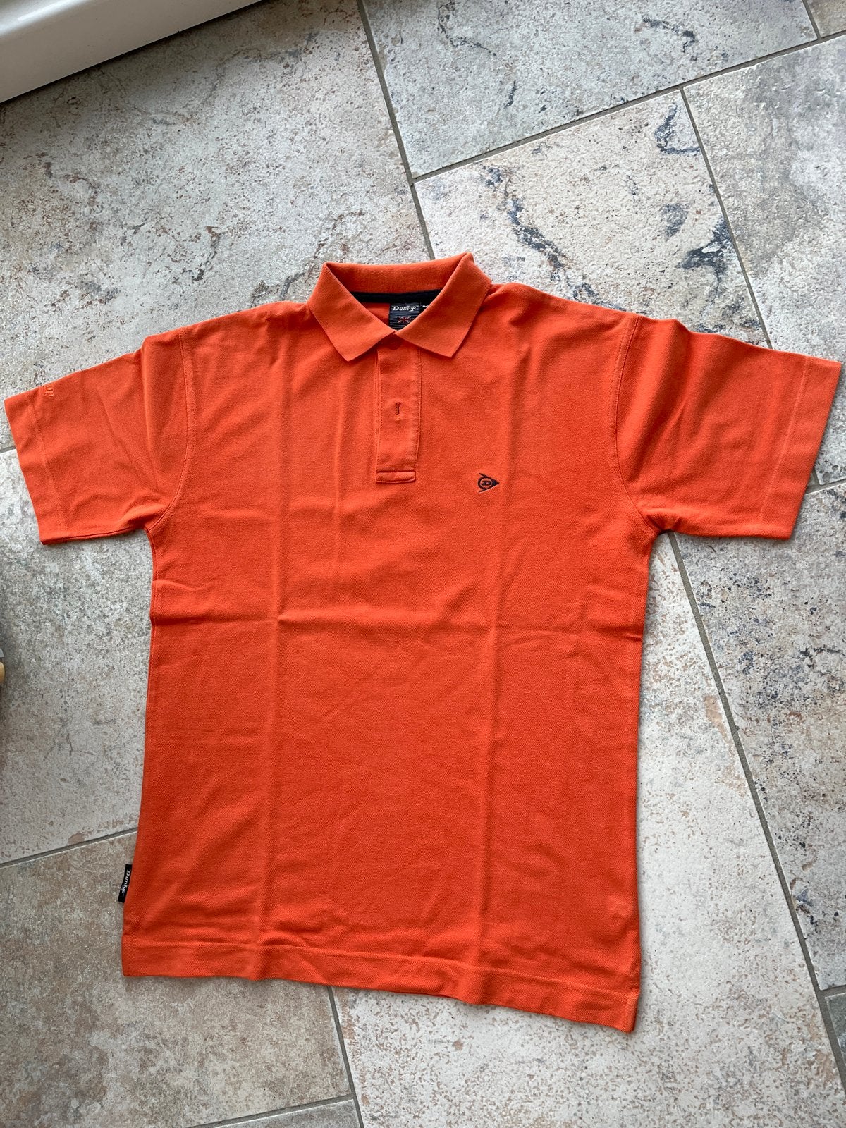 Dunlop Oranje Polo Shirt - Maat M, Ophalen of Verzenden, Zo goed als nieuw, Maat 48/50 (M), Oranje