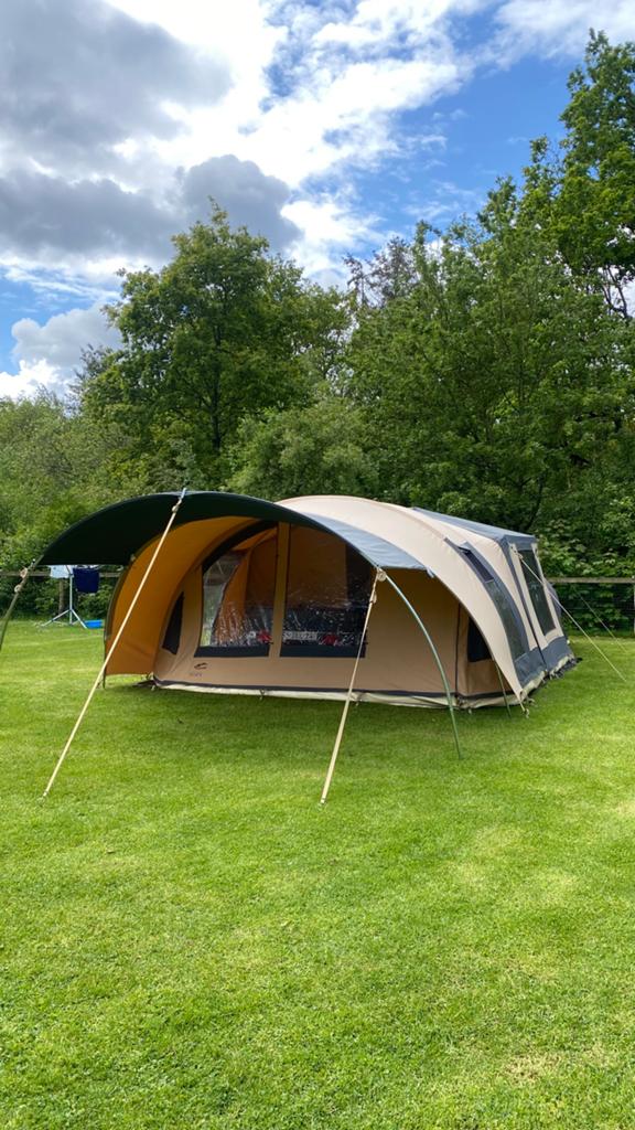 Cabanon Malawi 2.0 Deluxe bj.2017: zeer complete set, Ophalen, Beige, Cabanon, Aanwezig